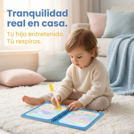 Libro Mágico para Colorear con Agua CEREBRITOS™