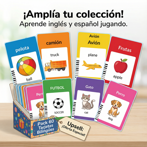 60 Tarjetas EXTRA - 120 Palabras al 60% - CEREBRITOS